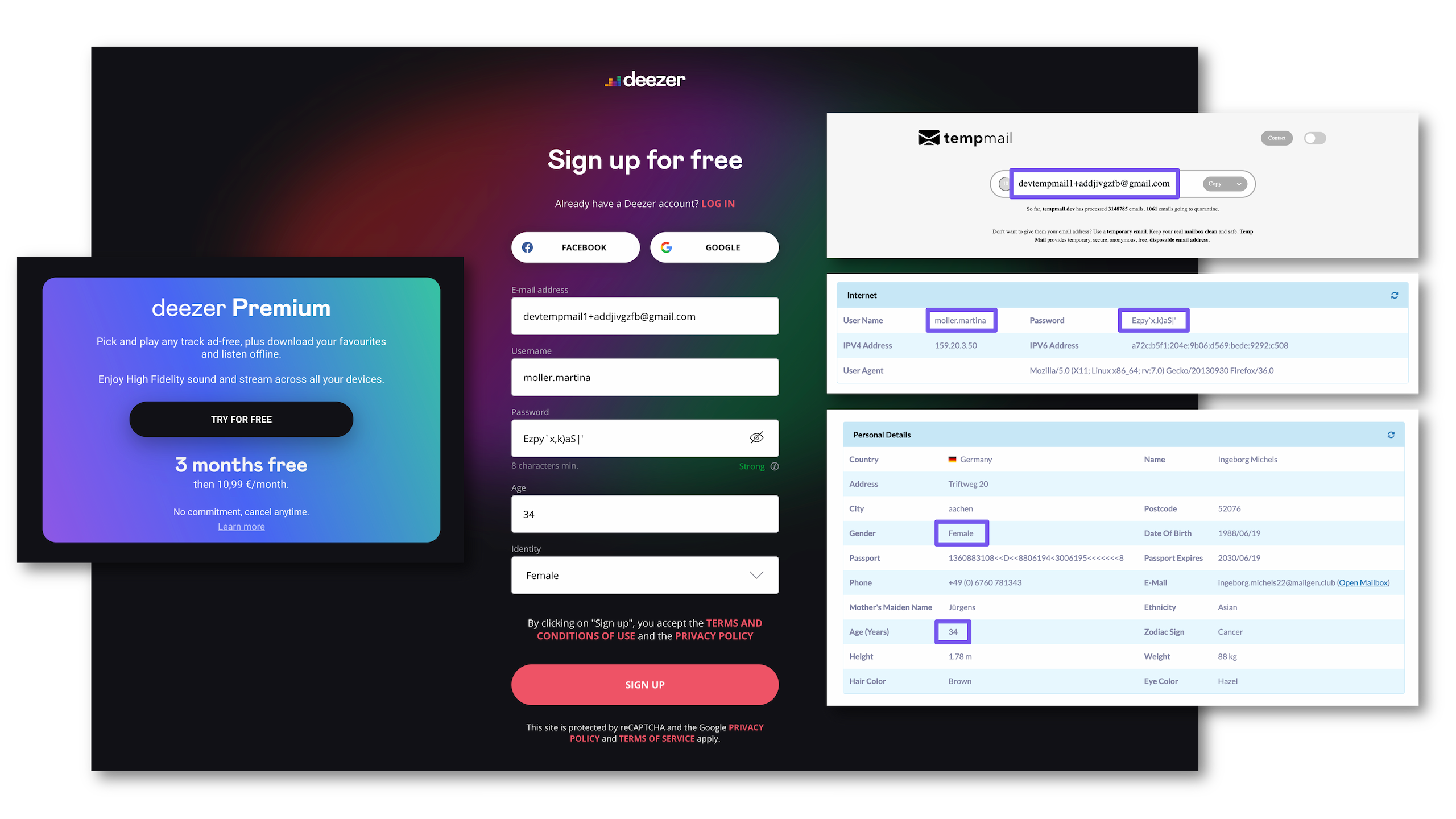 account phase of arl generation